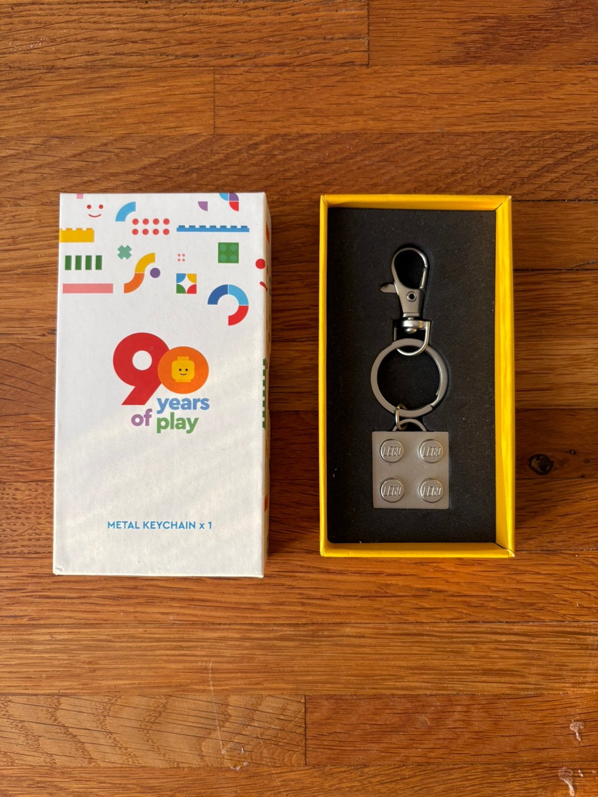 LEGO - Metal Keychain Sleutelhanger, Ophalen of Verzenden, Zo goed als nieuw