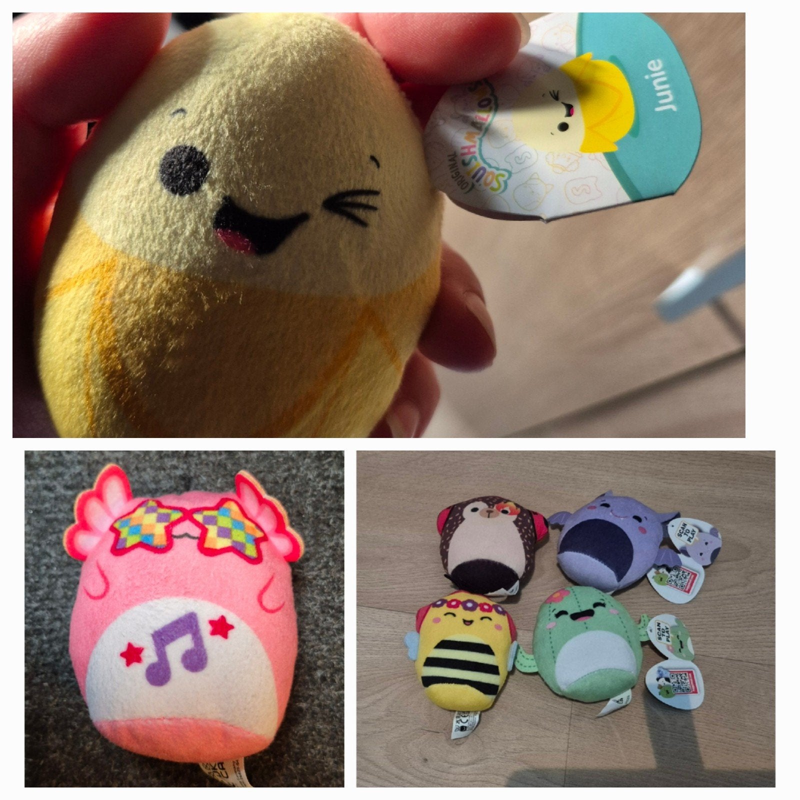6 squish mallow knuffeltjes, Ophalen of Verzenden, Zo goed als nieuw, Overige typen