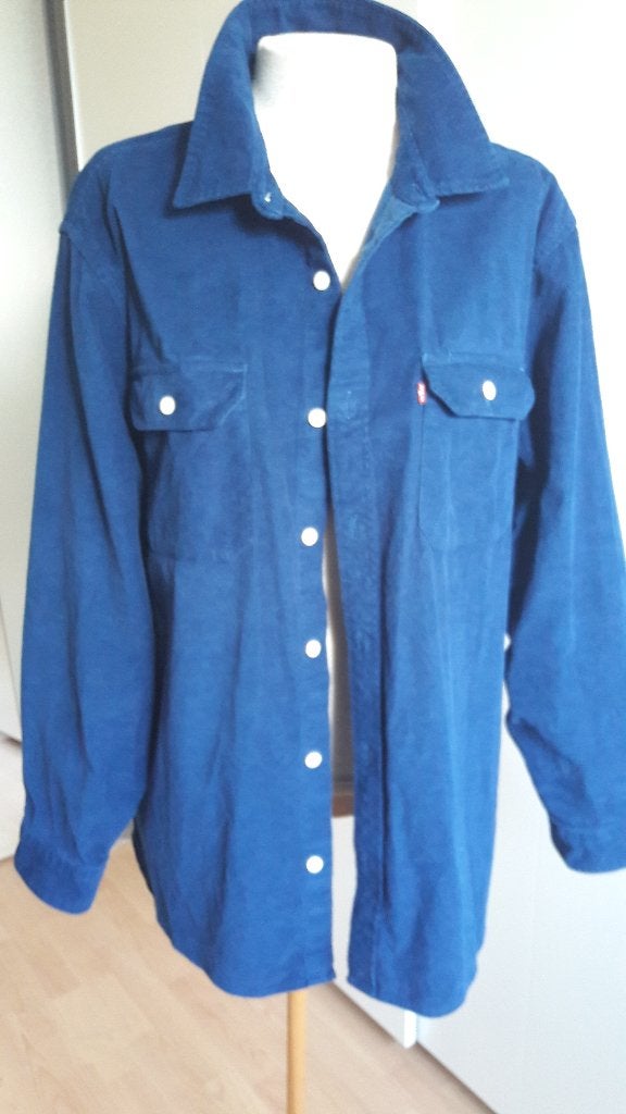 Herenoverhemd, nieuw Levi's, XL, Levi's, Blauw, Nieuw, Ophalen of Verzenden