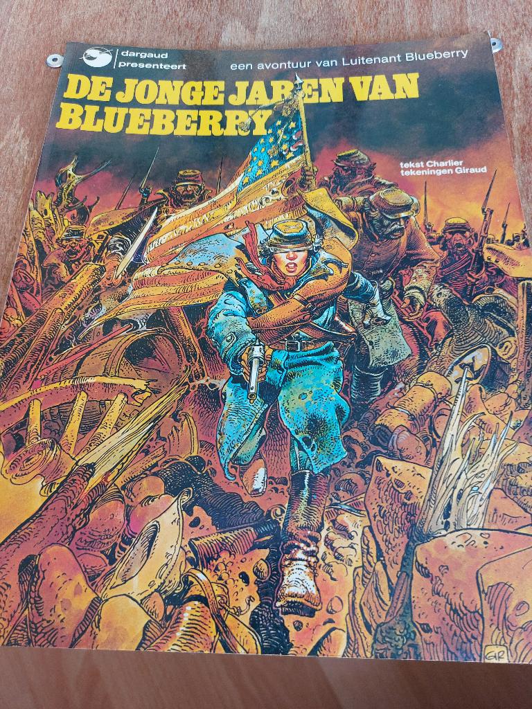 de jonge jaren van Blueberry,avontuur van LuitenantBlueberry, Boeken, Stripboeken, Eén stripboek, Ophalen of Verzenden, Gelezen