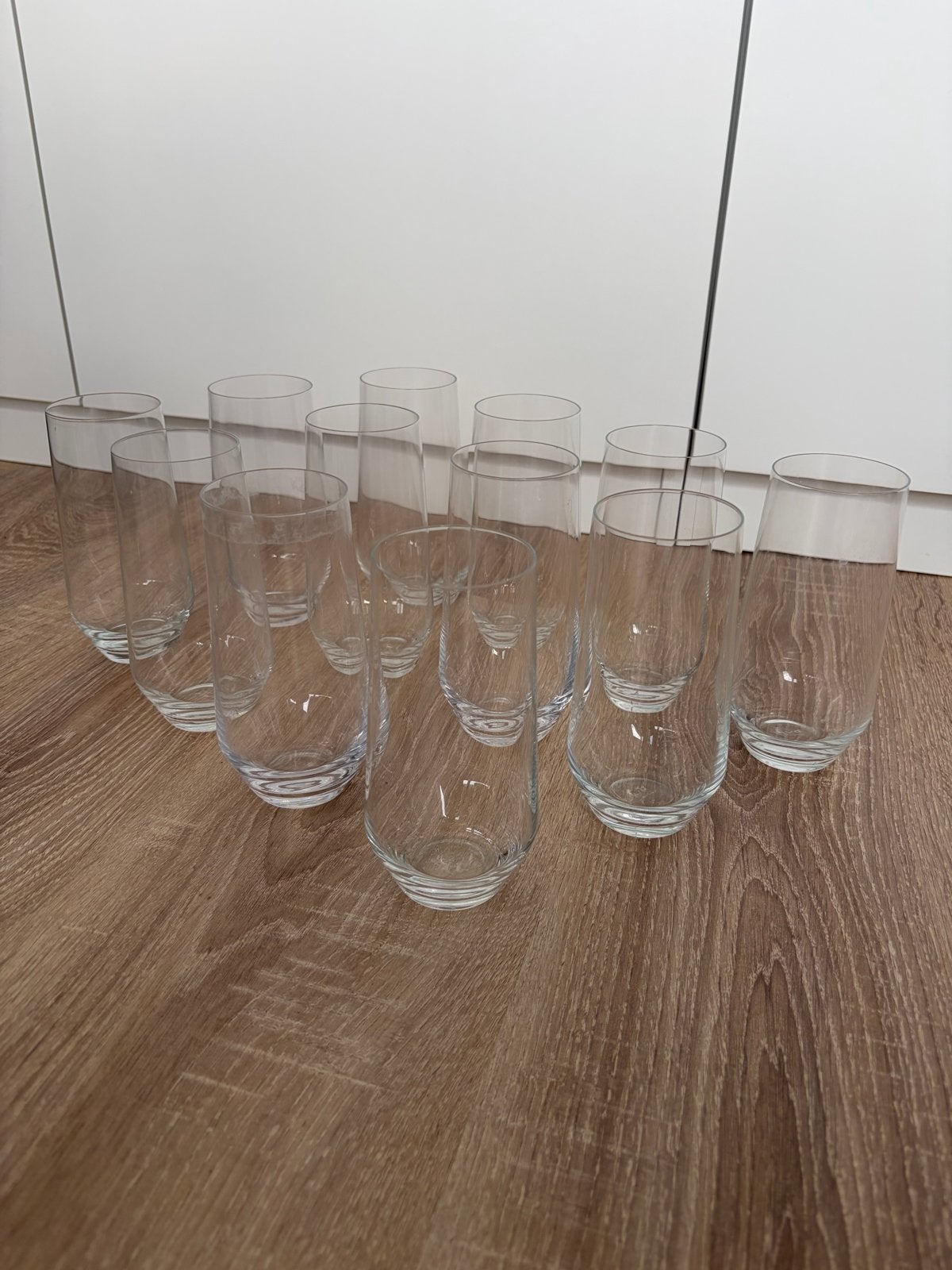 12x Villeroy & Boch hoge waterglazen (AH actie), Ophalen of Verzenden, Zo goed als nieuw, Glas