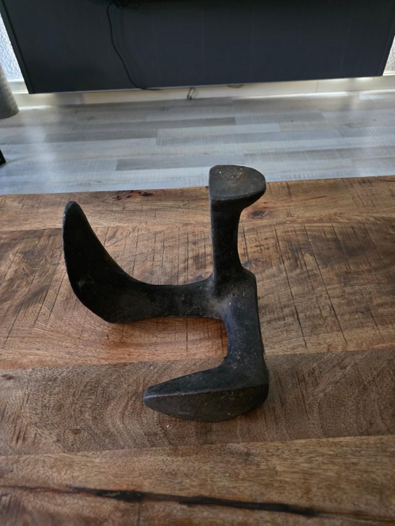 Zware kwaliteit schoenmakersleest / aambeeld, Ophalen of Verzenden