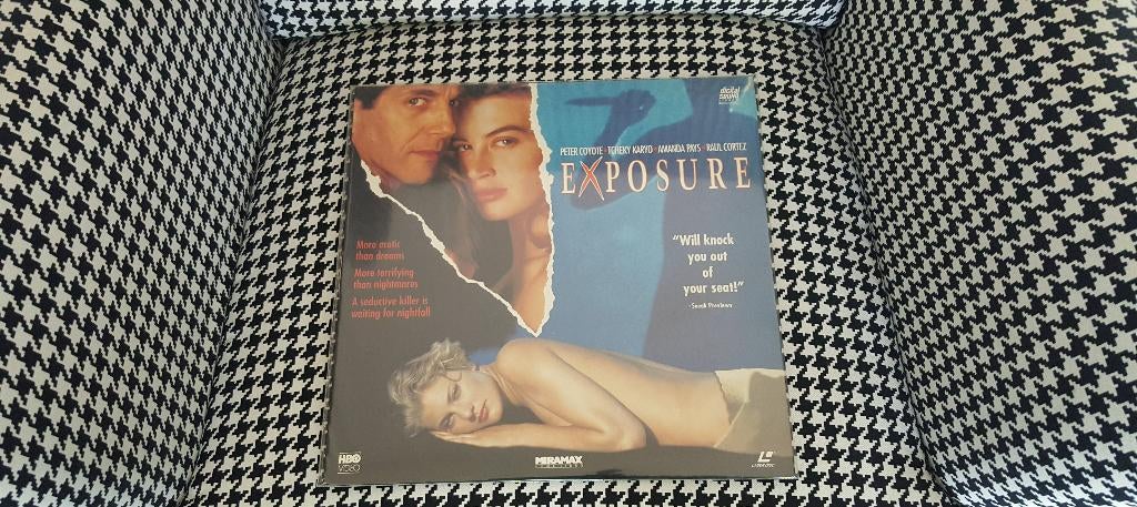 Exposure - 12" Laserdisc Video - LD - Peter Coyote, Vanaf 16 jaar, Ophalen, Zo goed als nieuw