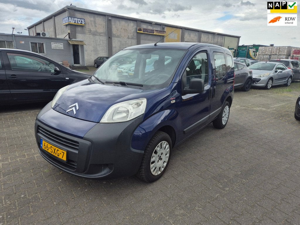 Citroen Nemo Citroen Nemo 1.4i Multispace, Voorwielaandrijving, Euro 5, Zwart, 4 cilinders