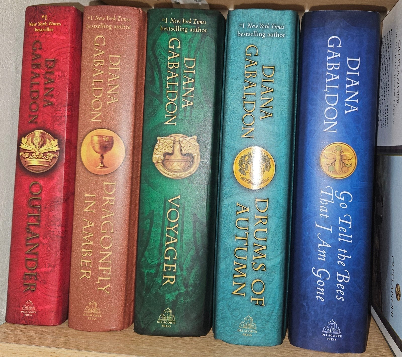 Outlander serie Diana Gabaldon - 5 boeken (ophalen), Boeken, Ophalen, Zo goed als nieuw, Diana Gabaldon, Amerika