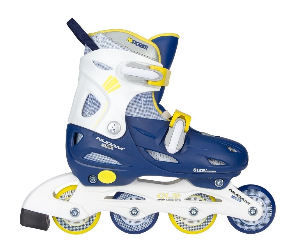 NIJDAM Navy Seal Verstelbare Inline Skates (30-33) -45%!!!, Verstelbaar, Kinderen, Nieuw, Ophalen of Verzenden