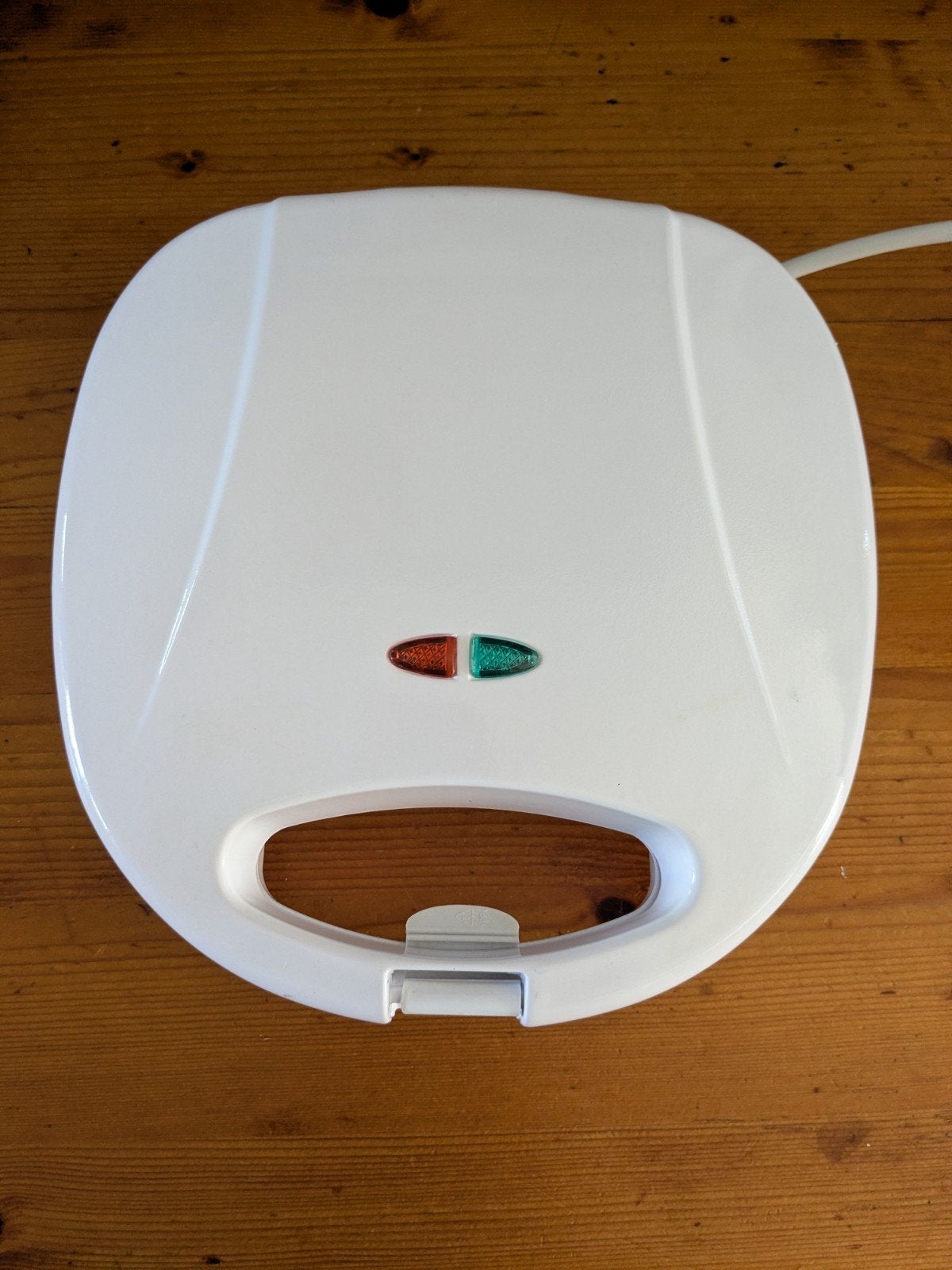 HEMA Tosti-ijzer wit - Zo goed als nieuw, Ophalen of Verzenden, Zo goed als nieuw