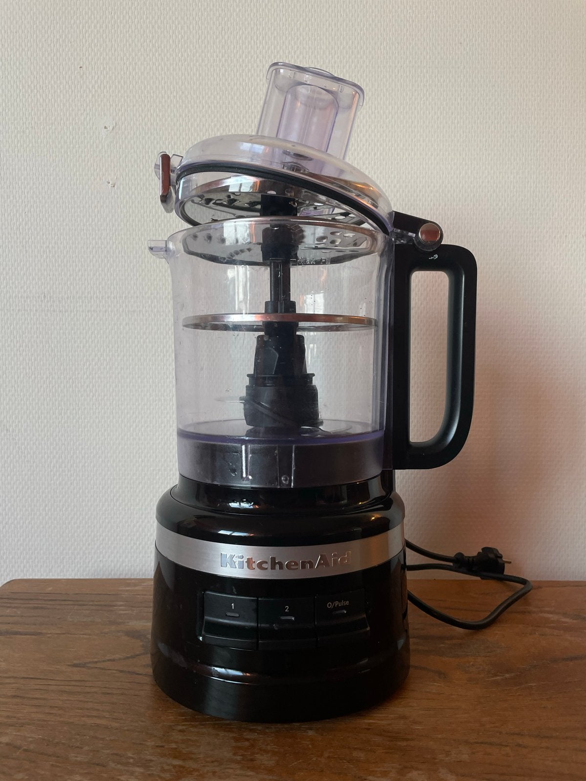 KitchenAid Foodprocessor/keukenmachine 2.1 liter, Gebruikt, 2 snelheden, Ophalen of Verzenden, 2 tot 3 liter