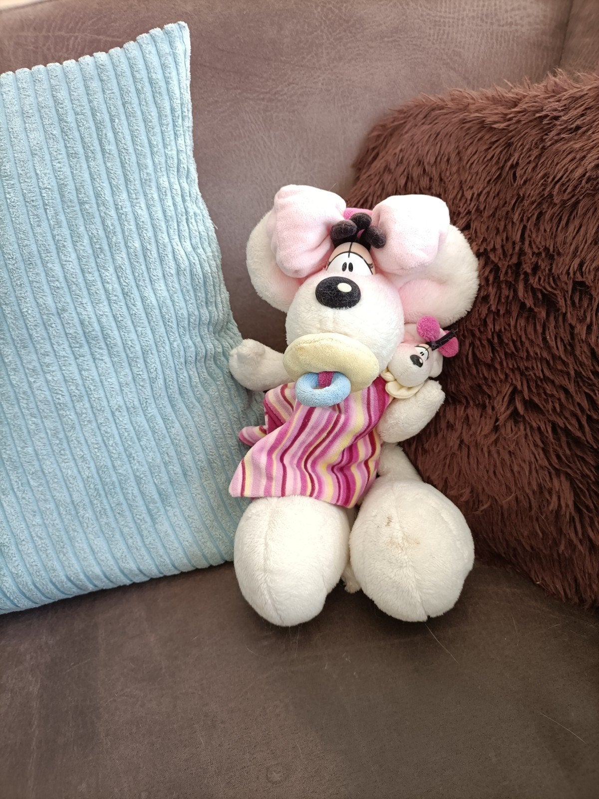 Diddlina knuffel, Ophalen, Gebruikt, Knuffel