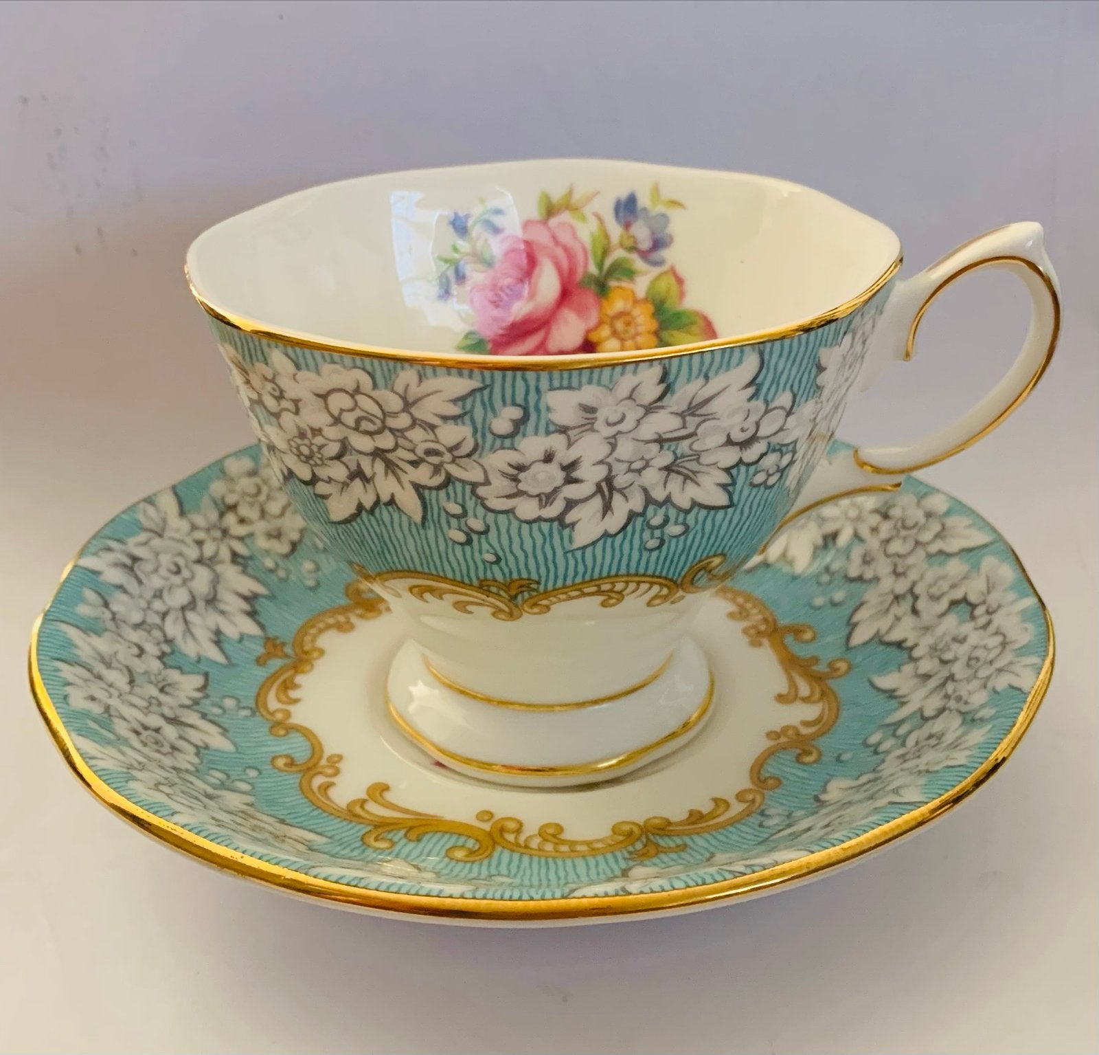 Royal Albert Enchantment Theekopje en Schotel, Antiek en Kunst, Ophalen of Verzenden