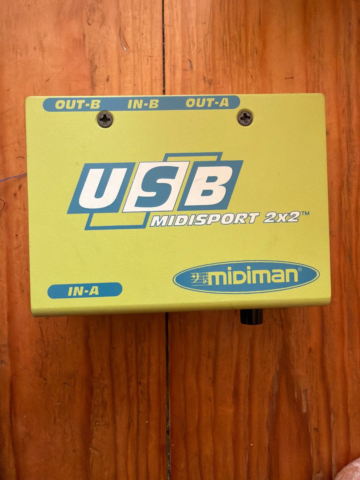 M-Audio Midisport 2x2 USB MIDI Interface, Ophalen of Verzenden, Gebruikt