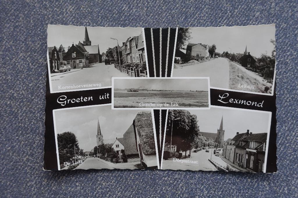 Lexmond. Groeten uit …, Verzamelen, Ansichtkaarten | Nederland, Gelopen, Utrecht, 1960 tot 1980, Ophalen of Verzenden