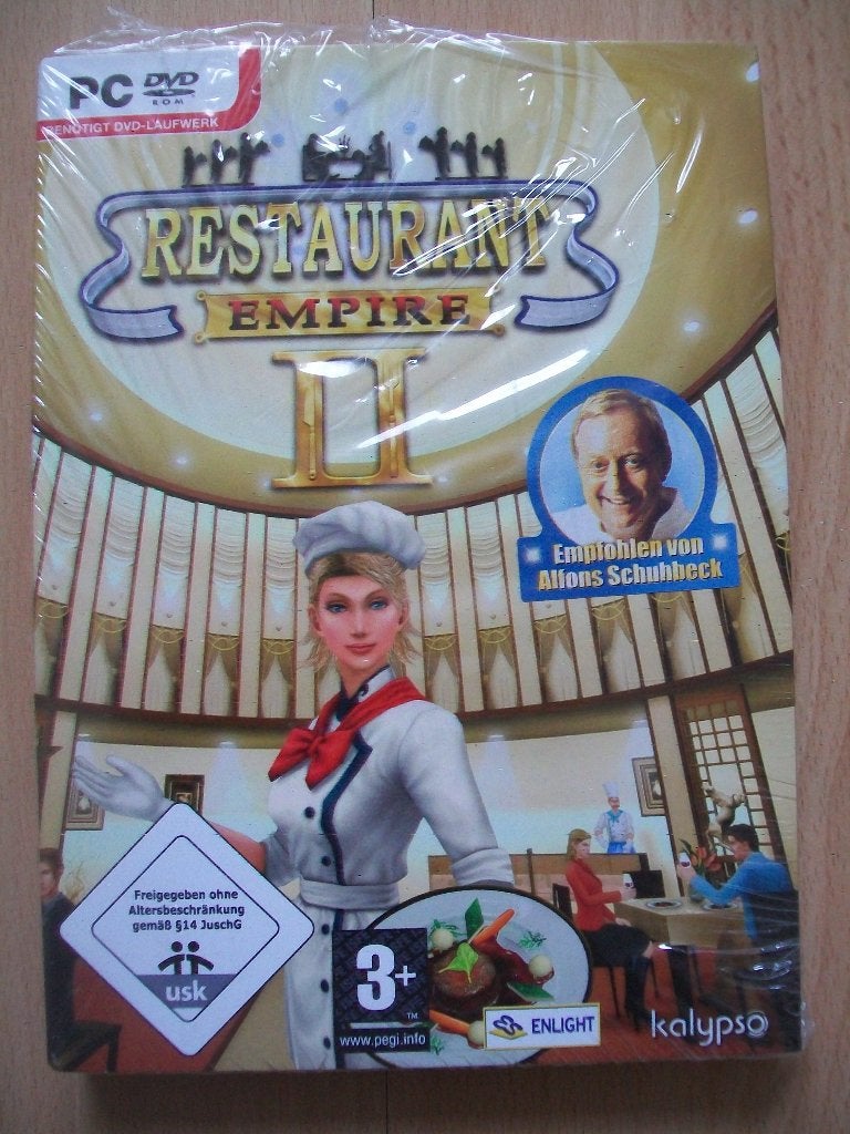 PC DVD-Rom in het Duits - Restaurant Empire 2 - NIEUW, Computers en Software, Educatie- en Cursussoftware, Ophalen of Verzenden