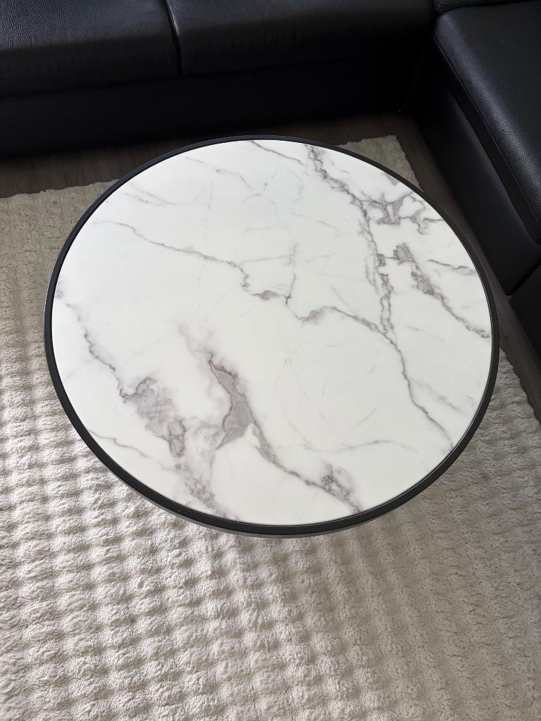 Salontafel rond, Huis en Inrichting, Tafels | Salontafels, Ophalen, 50 tot 100 cm, Rond, 50 tot 100 cm