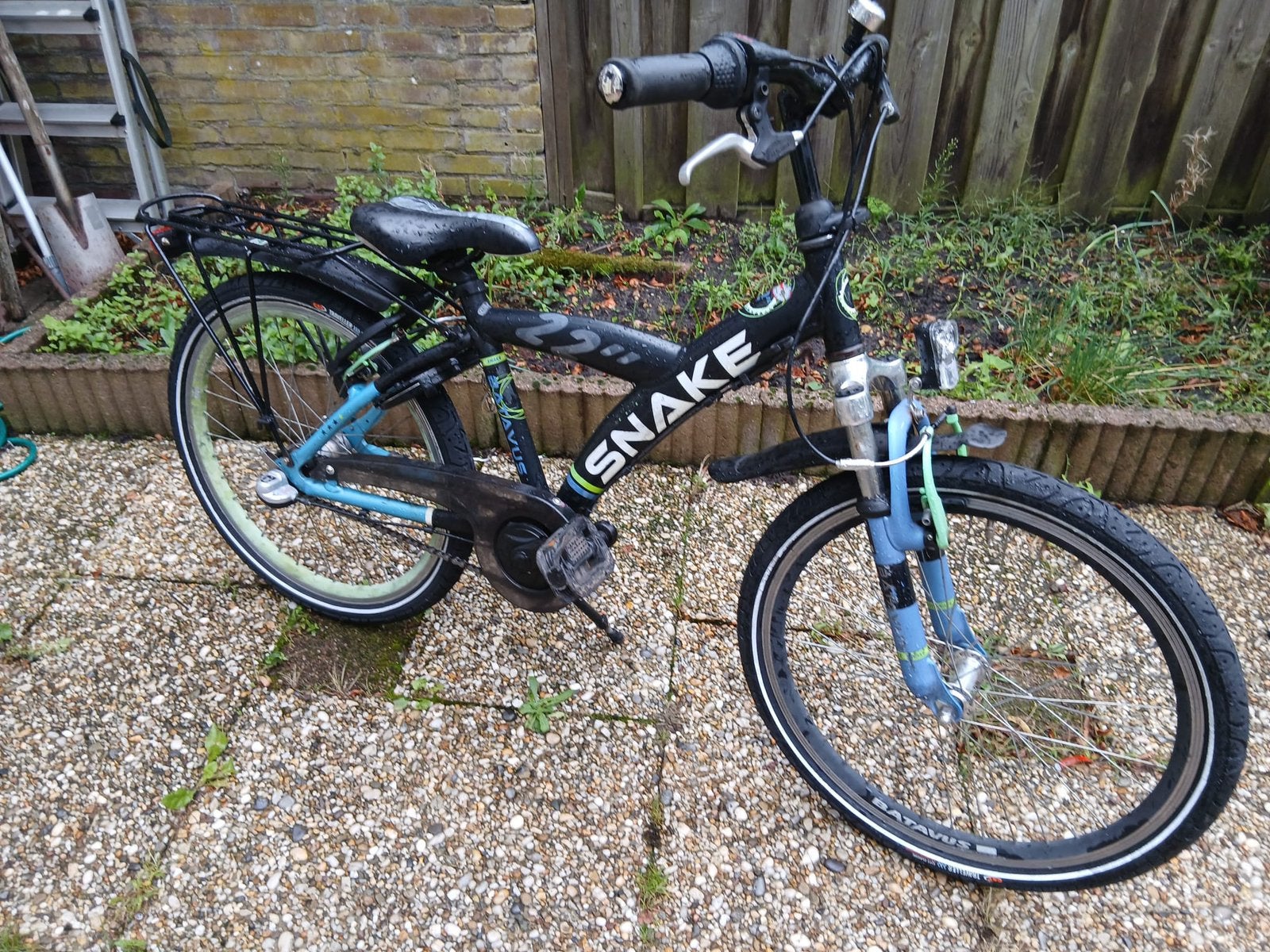 Batavus snake 22 inch met Nieuwe Banden, Ophalen, Zo goed als nieuw, 22 inch, Versnellingen