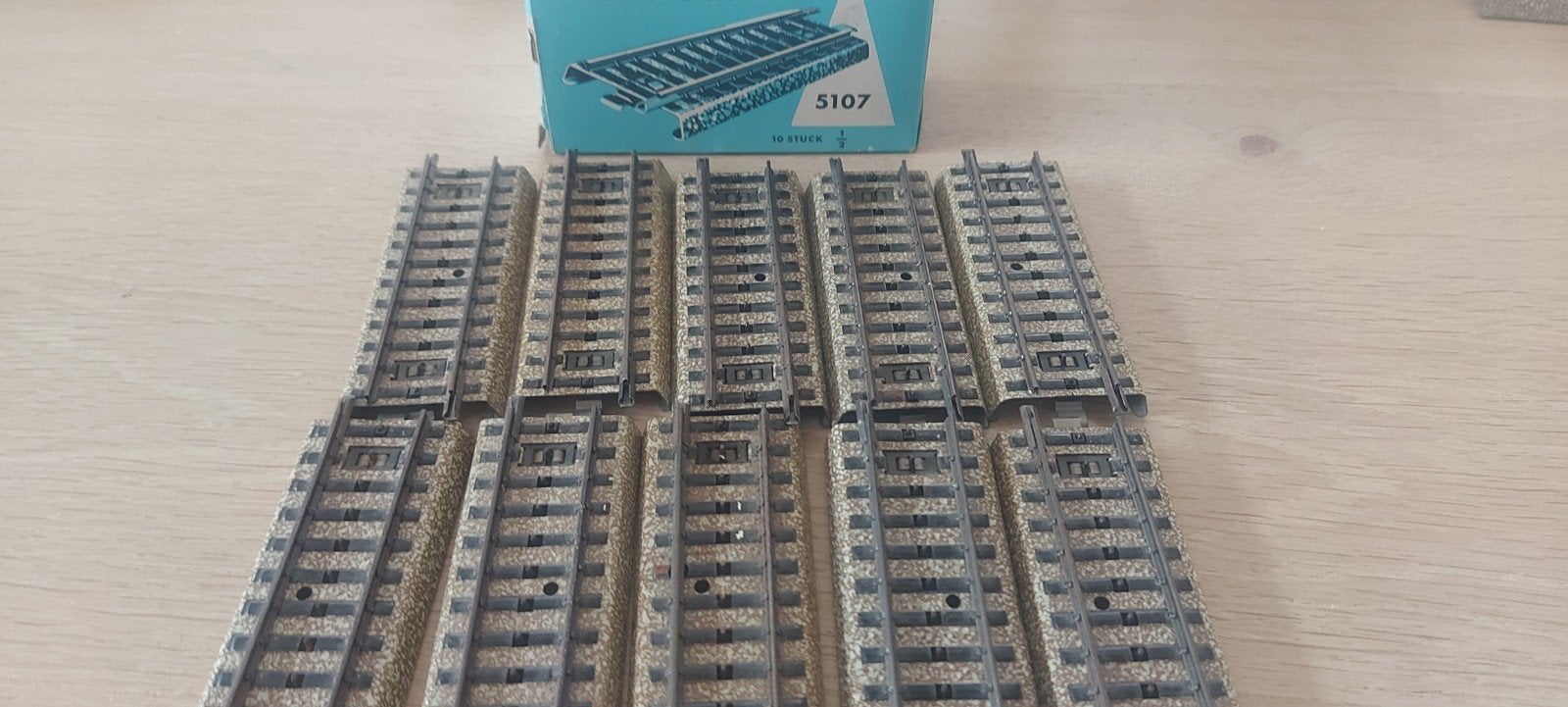 10 Märklin m-rail passtukjes artnr 5107 in ovp, Hobby en Vrije tijd, Modeltreinen | H0, Wisselstroom, Wagon, Ophalen of Verzenden