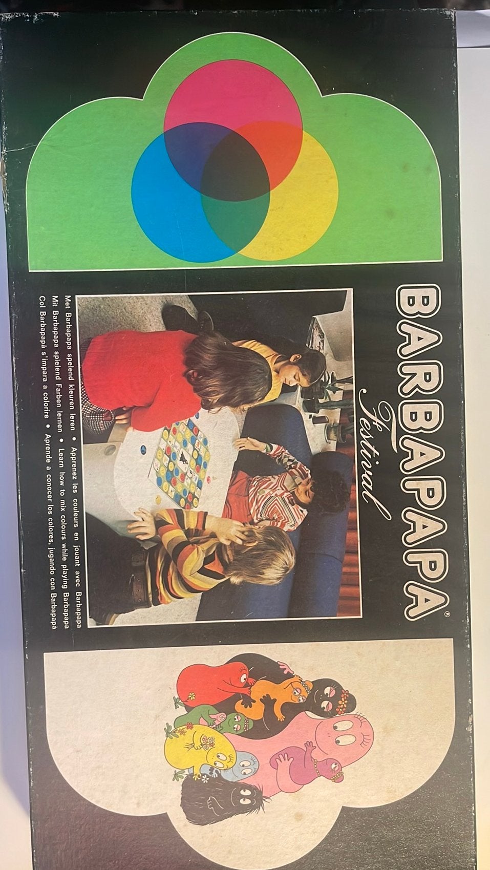 vintage bordspel Barbapapa Festival uit 1975, Verzenden