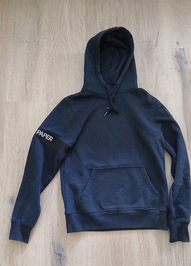 Daily Paper hoodie donkerblauw XS, Kleding | Dames, Truien en Vesten, Ophalen of Verzenden, Zo goed als nieuw, Blauw