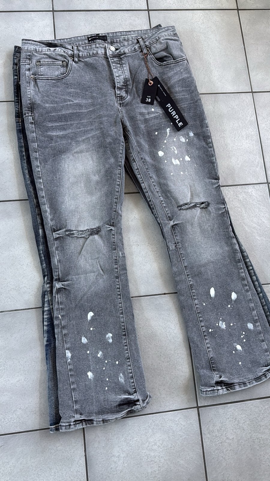 Purple Jeans Flared, Ophalen, Nieuw, Overige kleuren, W30 - W32 (confectie 38/40)
