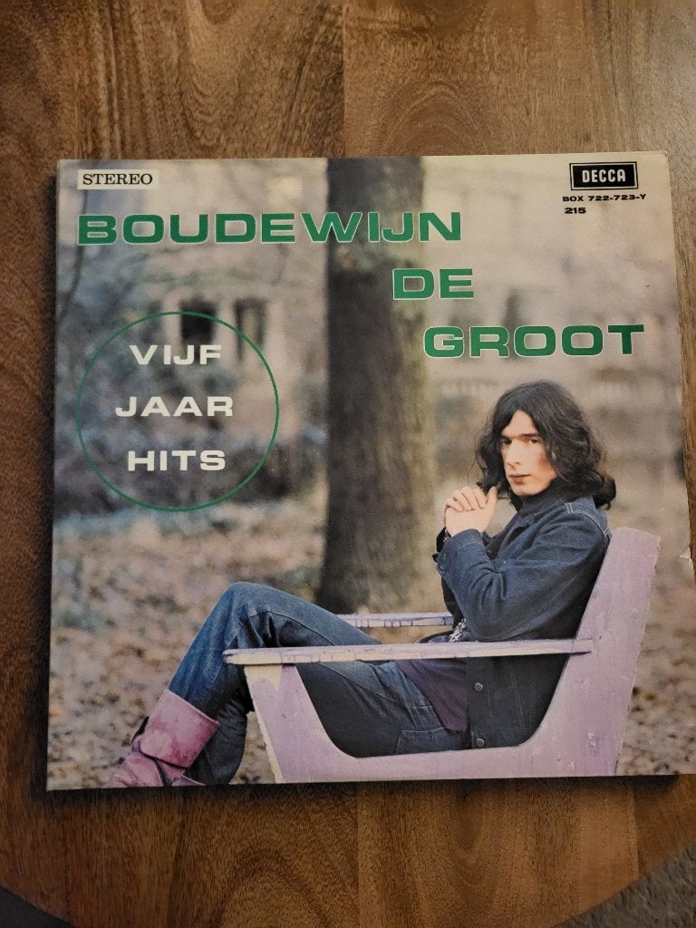 Boudewijn De Groot – Vijf Jaar Hits, Gebruikt, Ophalen of Verzenden, Pop, 12 inch