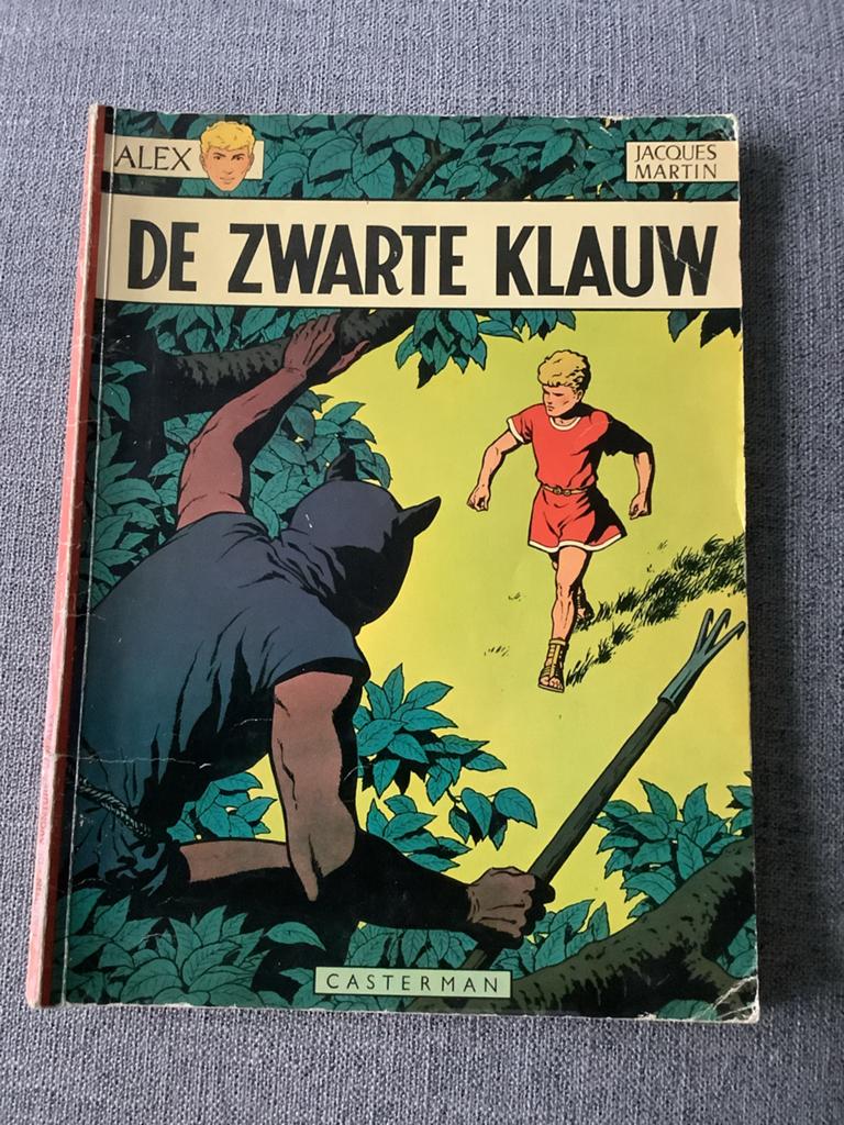 Alex stripboek: De Zwarte Klauw - Jacques Martin, Eén stripboek, Ophalen of Verzenden, Gelezen