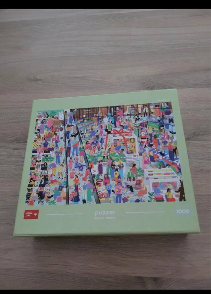 Hema Limited Edition Puzzel 1000 Stukjes - Nieuw!, Ophalen of Verzenden, 500 t/m 1500 stukjes, Zo goed als nieuw, Legpuzzel