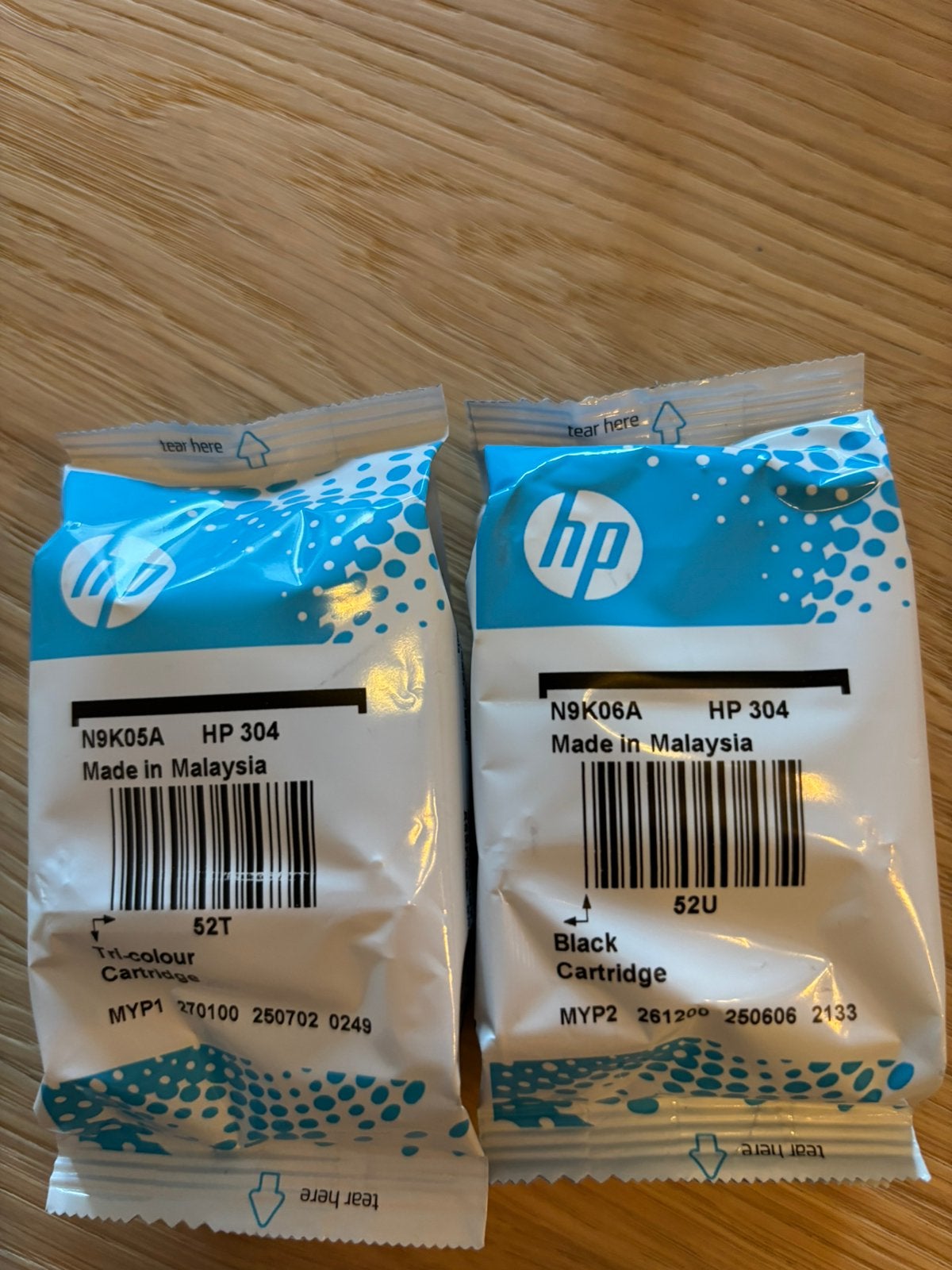 HP cartrigde 304 kleur en zwart-wit, Computers en Software, Ophalen, Nieuw, Cartridge