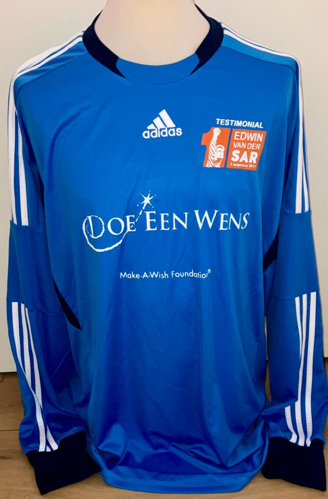 Van Der Sar Testimonial Matchworn Ajax Match worn shirt, Ophalen of Verzenden, Nieuw, Shirt