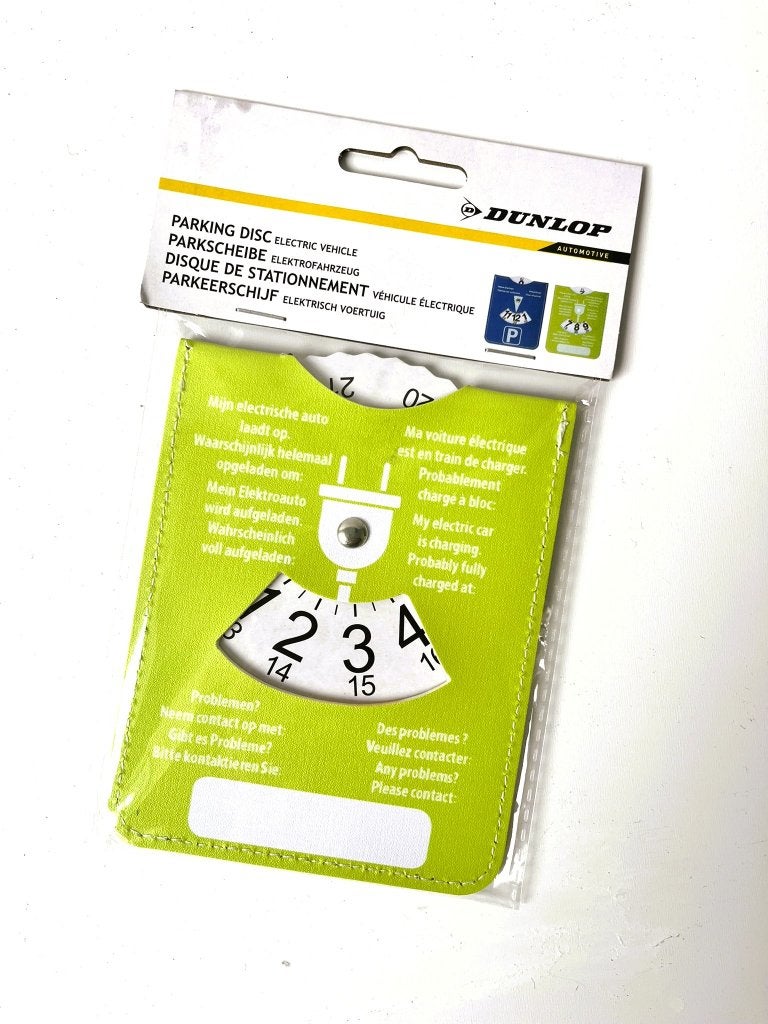 DUNLOP parkeerschijf elektrische auto, Auto diversen, Auto-accessoires, Nieuw, Ophalen of Verzenden