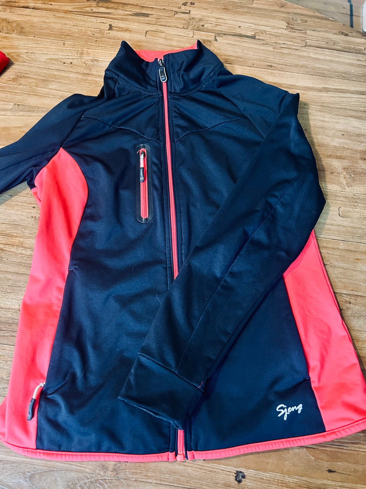 Sjeng sports traingsjack s m 36 38, Kleding | Dames, Blauw, Ophalen of Verzenden, Zo goed als nieuw, Racketsport
