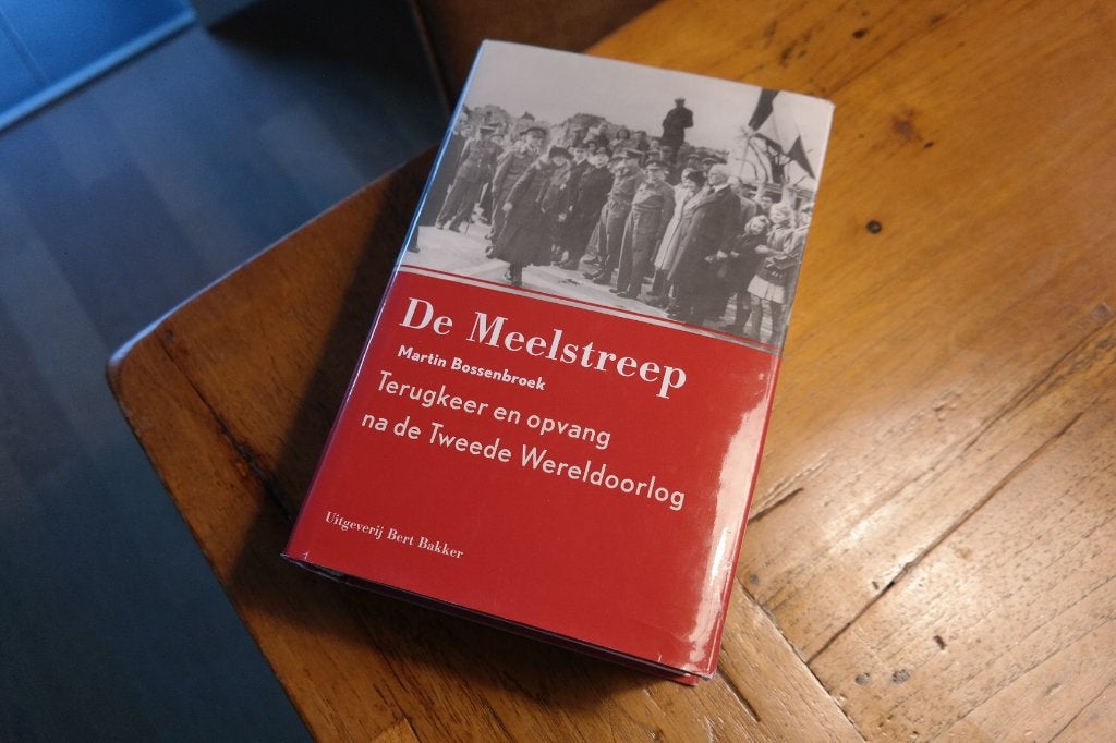 de Meelstreep,  terugkeer en opvang na Wo2, Martin Bossenbroek, Ophalen of Verzenden, Overige onderwerpen, Tweede Wereldoorlog