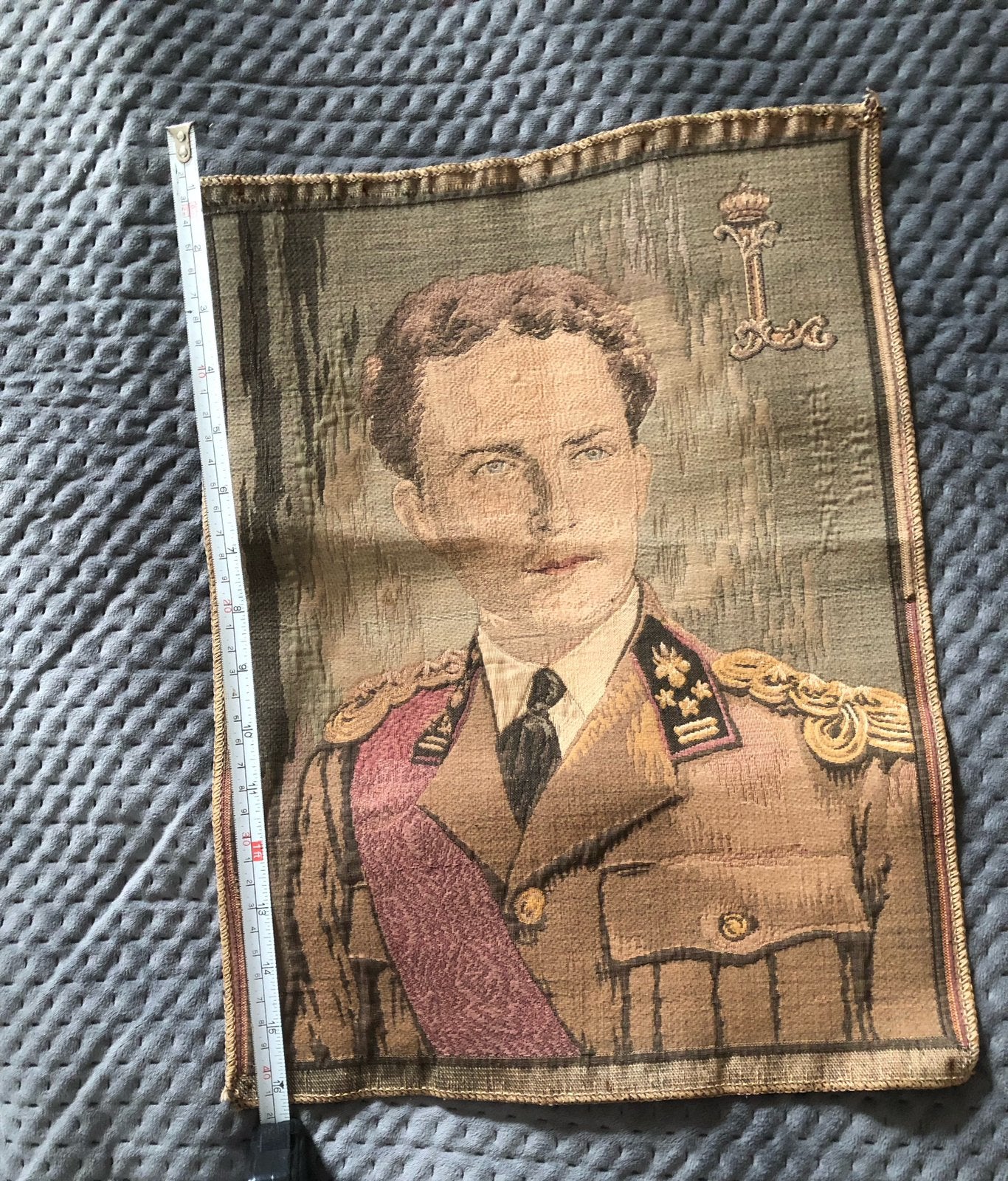 Portret, Antiek en Kunst, Antiek | Kleden en Textiel, Ophalen of Verzenden