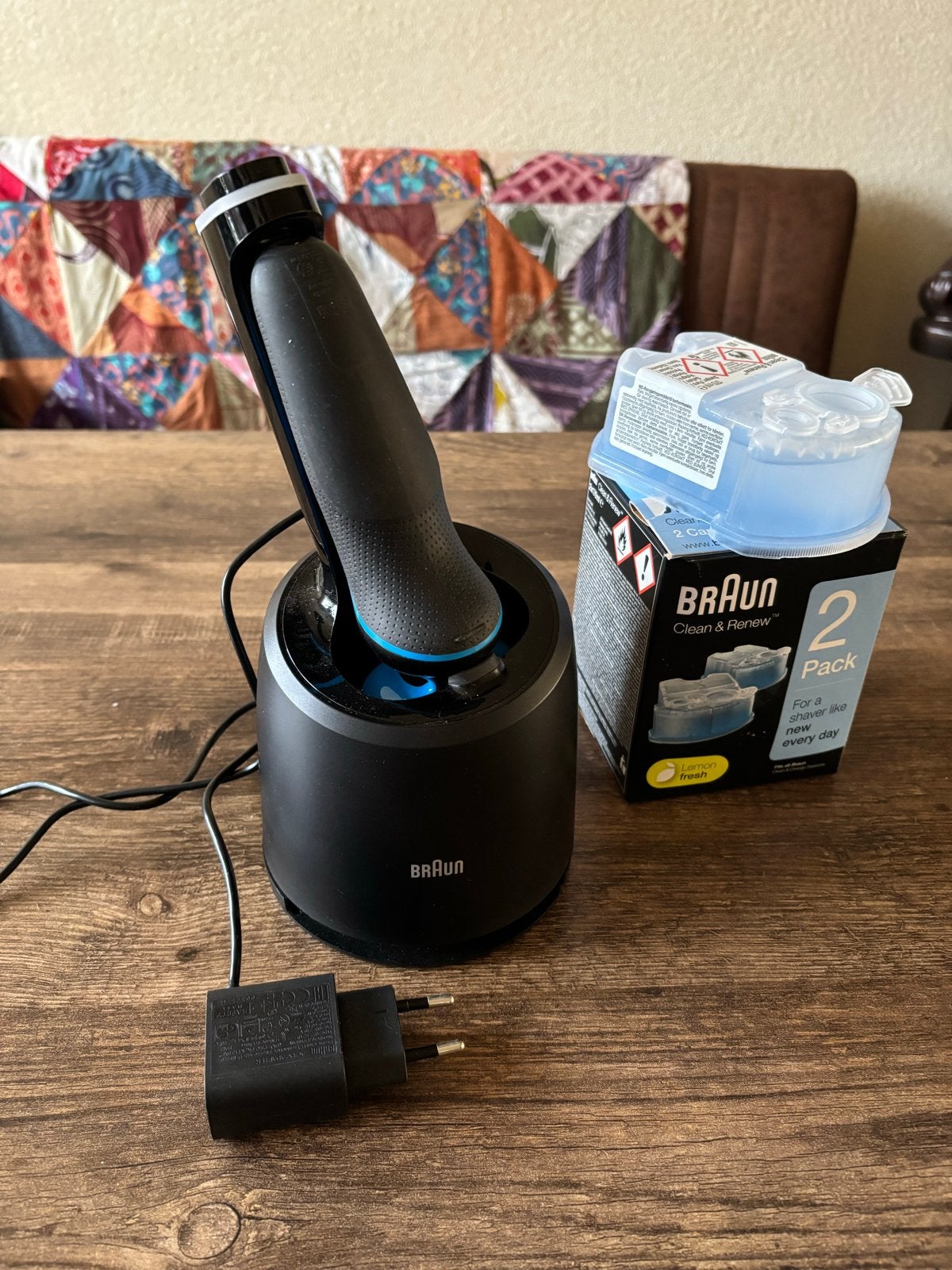 Braun Series 5 S5 EasyClean Scheerapparaat met Clean & Renew, Ophalen of Verzenden, Zo goed als nieuw, Scheren en Epileren