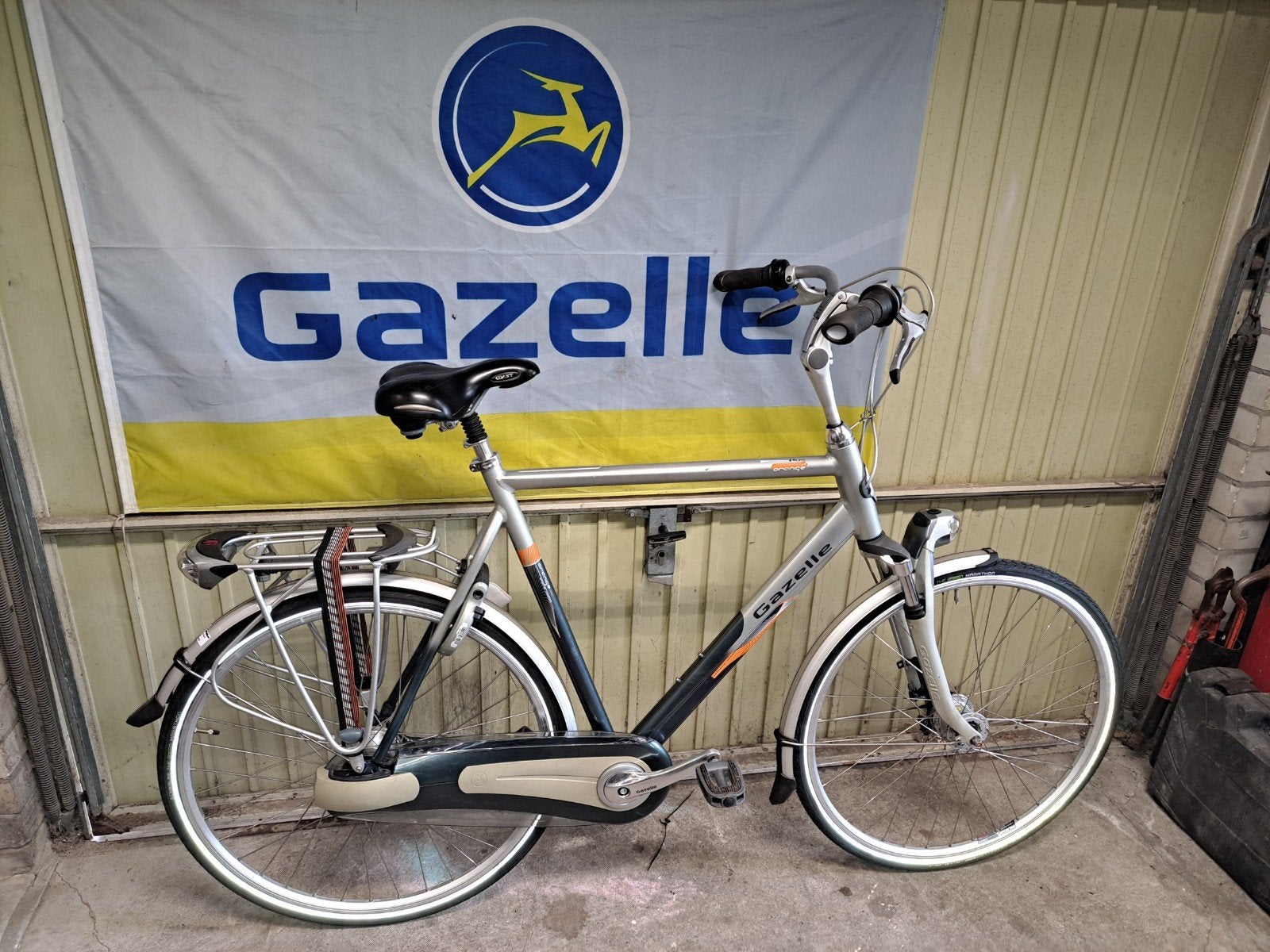 Gazelle orange plus H65 7v in bij na nieuwe staat, Fietsen en Brommers, Fietsen | Heren | Herenfietsen, Versnellingen, Ophalen of Verzenden