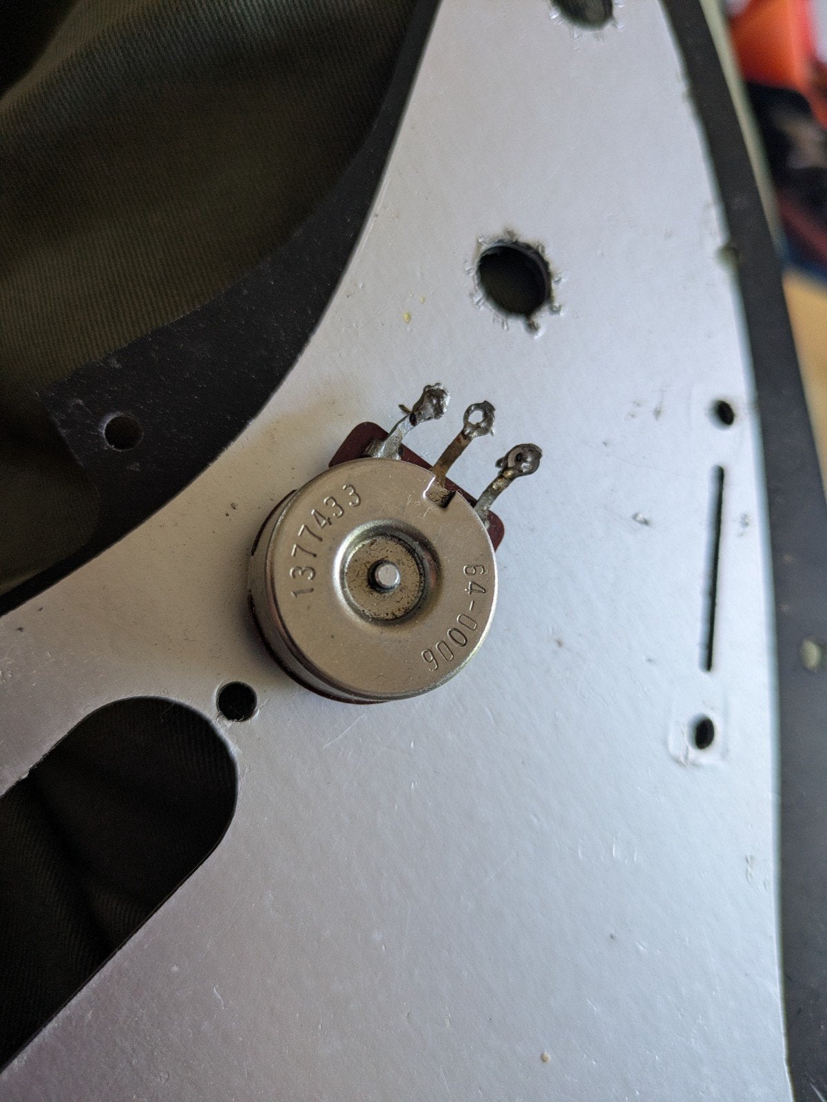 1974 Fender CTS Potmeter, Ophalen of Verzenden, Gebruikt, Elektrische gitaar