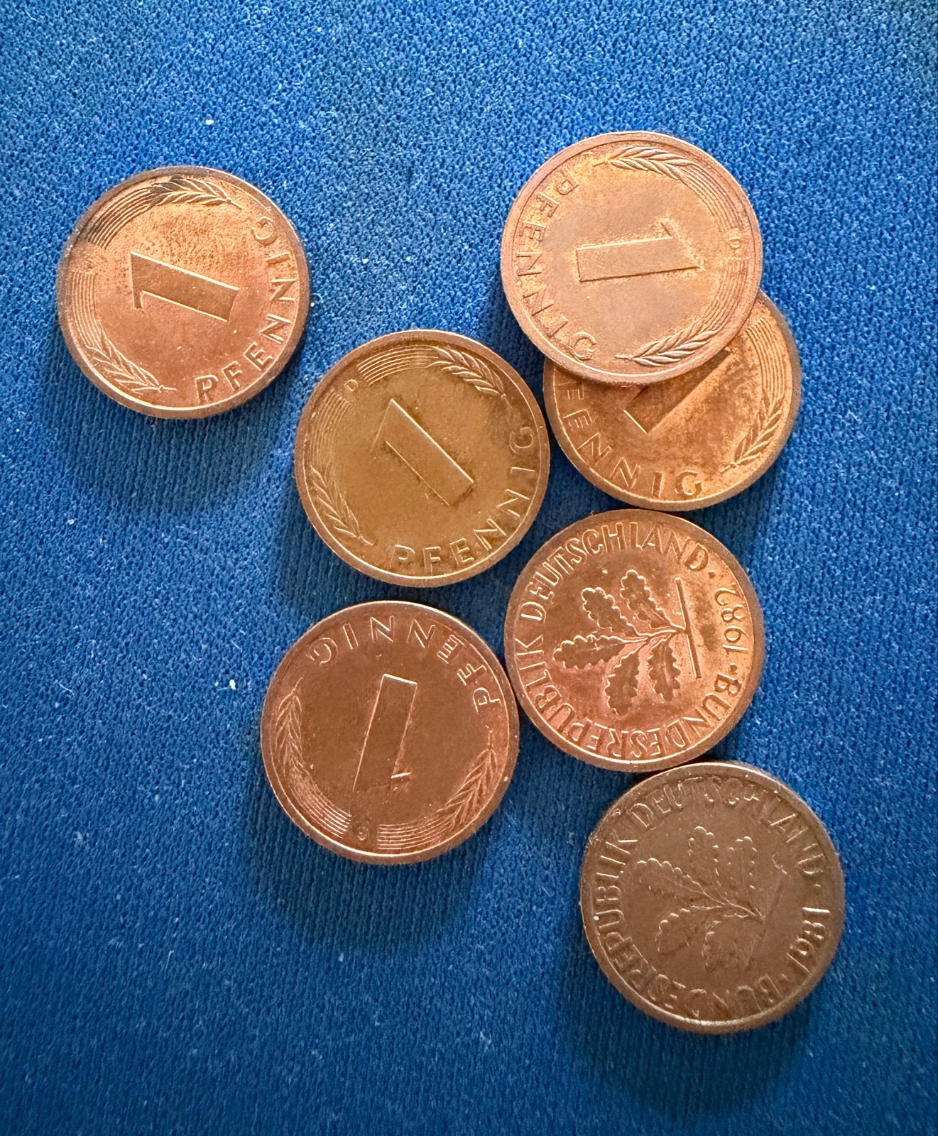 Duitse Pfennig Munten Set - Diverse Jaren en Waardes, Ophalen of Verzenden, Duitsland, Setje