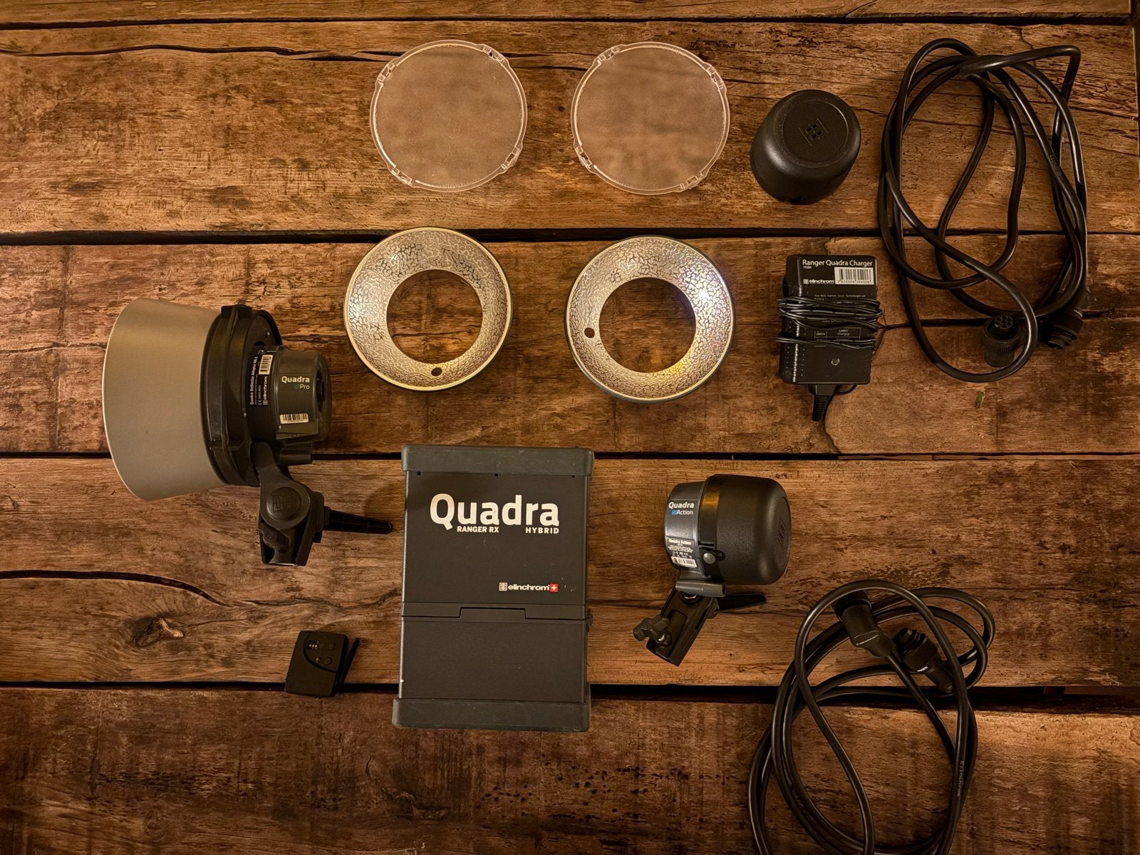 Elinchrom Quadra Ranger RX Hybrid Flitser Set, Overige merken, Flitser, Ophalen of Verzenden, Gebruikt