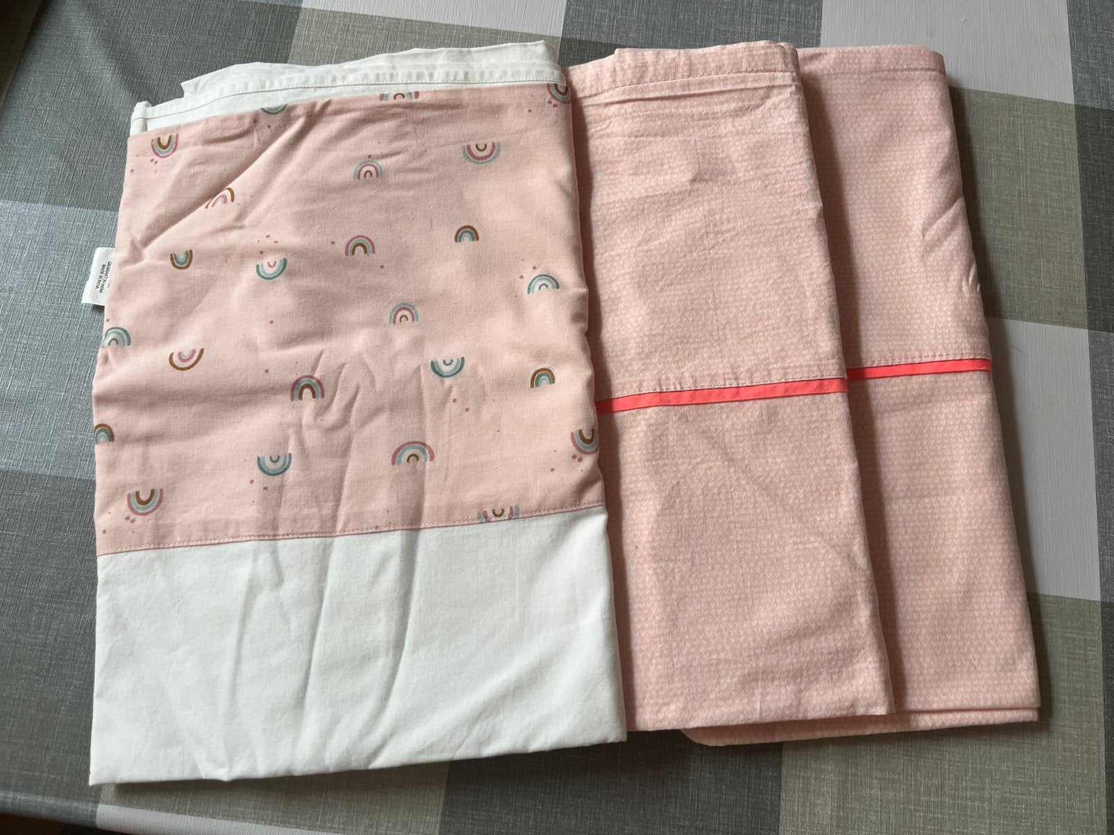 Ledikant lakentjes 150/100 cm, Kinderen en Baby's, Ophalen of Verzenden, Zo goed als nieuw, Ledikant
