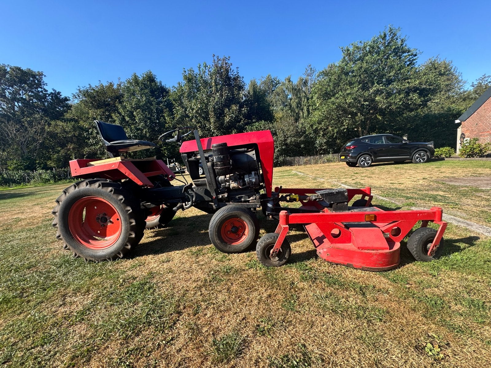 Mini trekker met afneembare frontmaaier, Ophalen, Overige, Overige typen