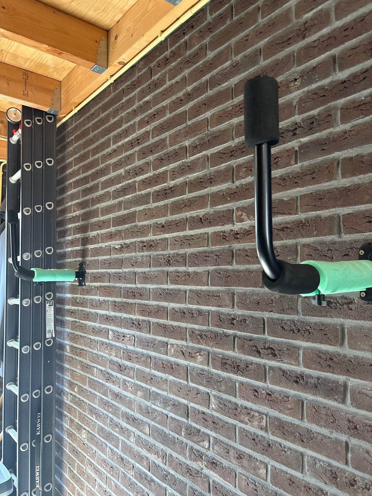 Steunen voor dakkoffer ophangsysteem, Ophalen, Gebruikt