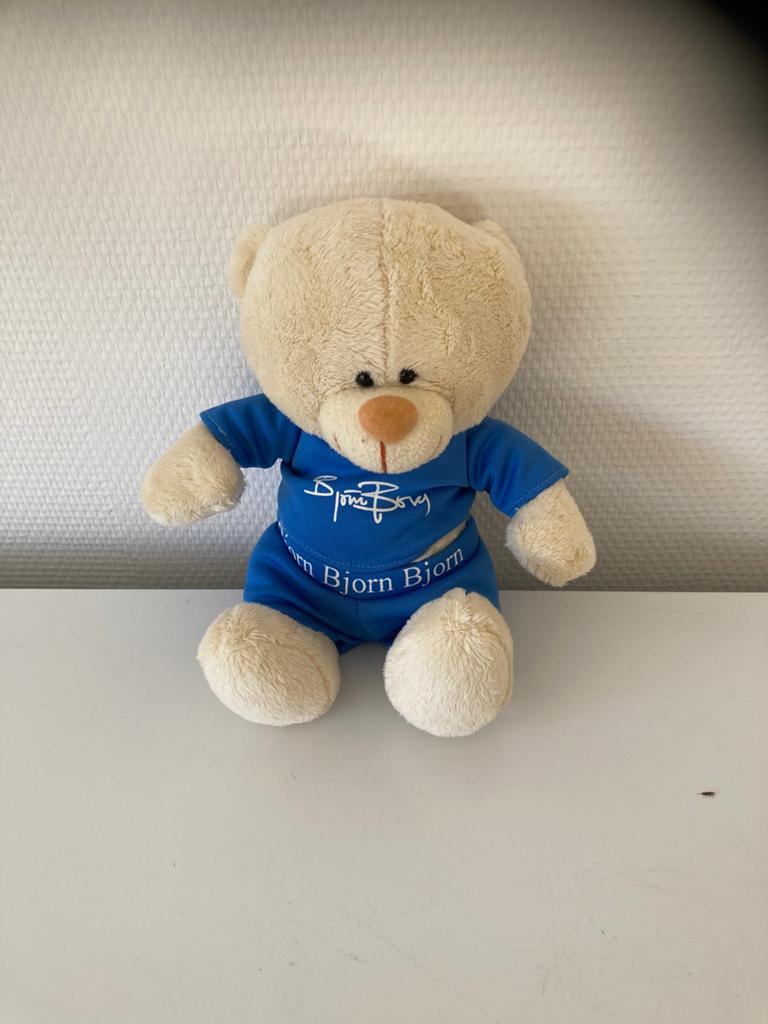 Bjorn borg knuffel, Overige merken, Overige karakters, Beer, Blauw