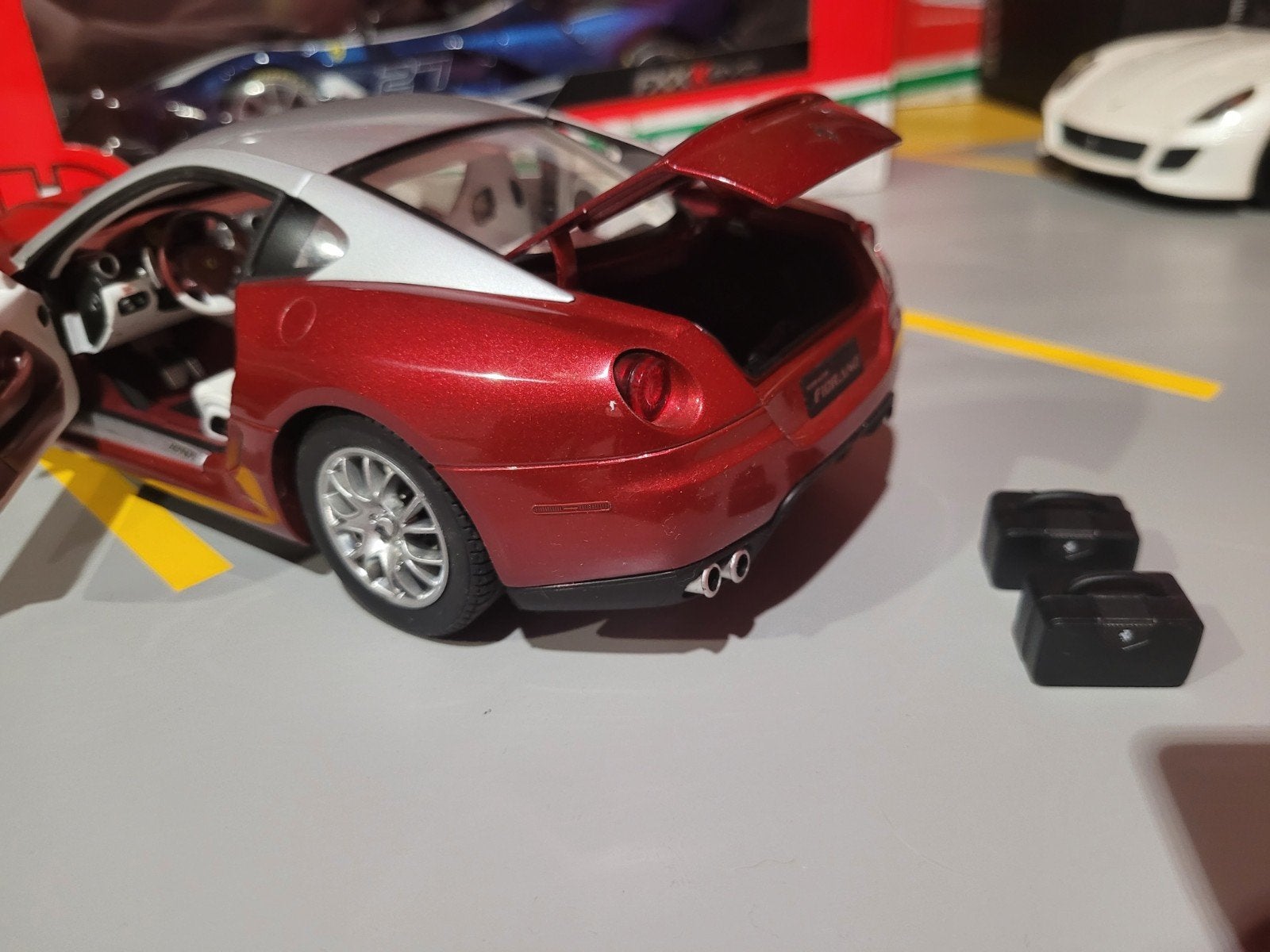 Ferrari 599gtb elite, Ophalen of Verzenden, Zo goed als nieuw, Hot Wheels