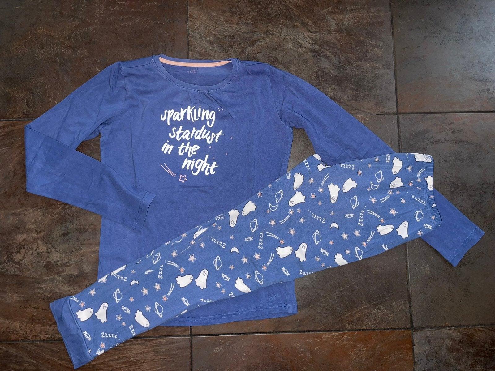 Hema pyjama maat 158/164, Ophalen of Verzenden, Gebruikt, Meisje, Nacht- of Onderkleding
