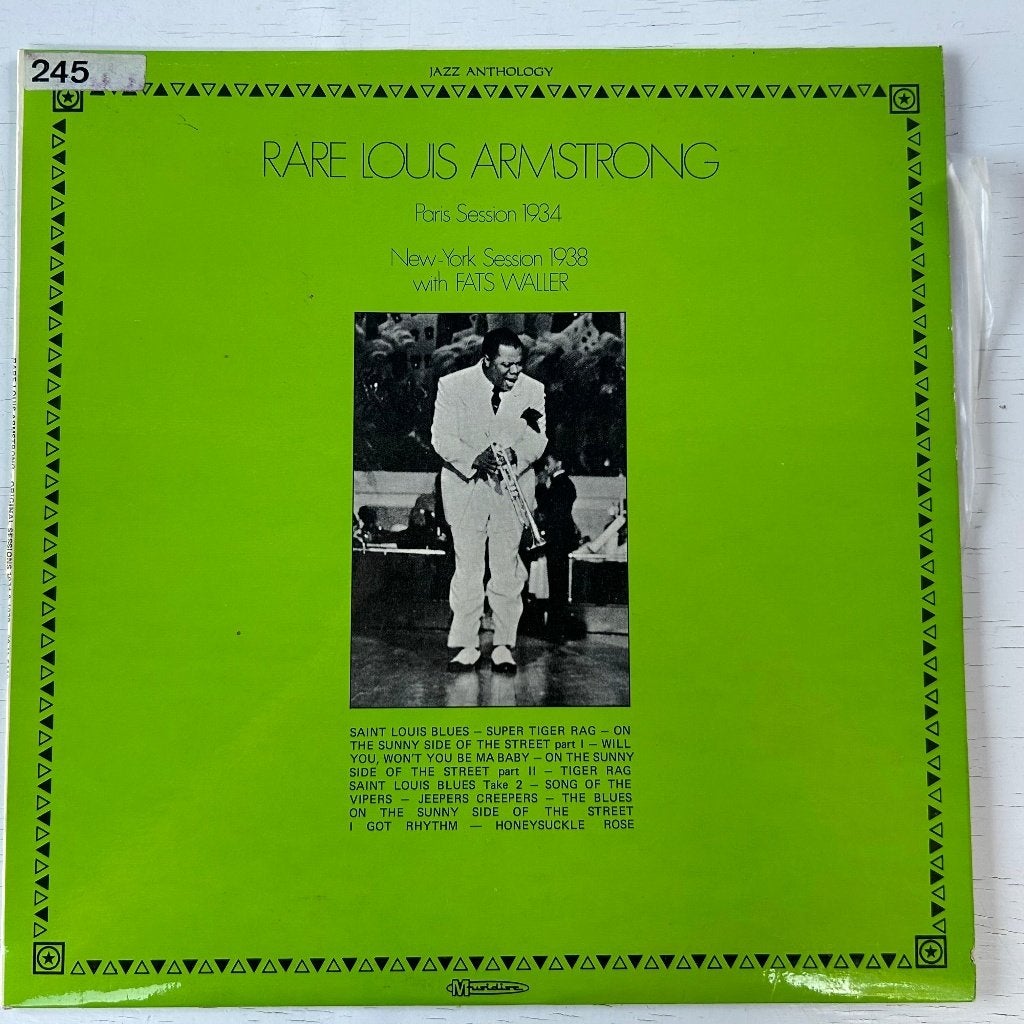 Rare Louis Armstrong | Live | 1975 Persing, LP, Gebruikt, Ophalen of Verzenden, 12 inch