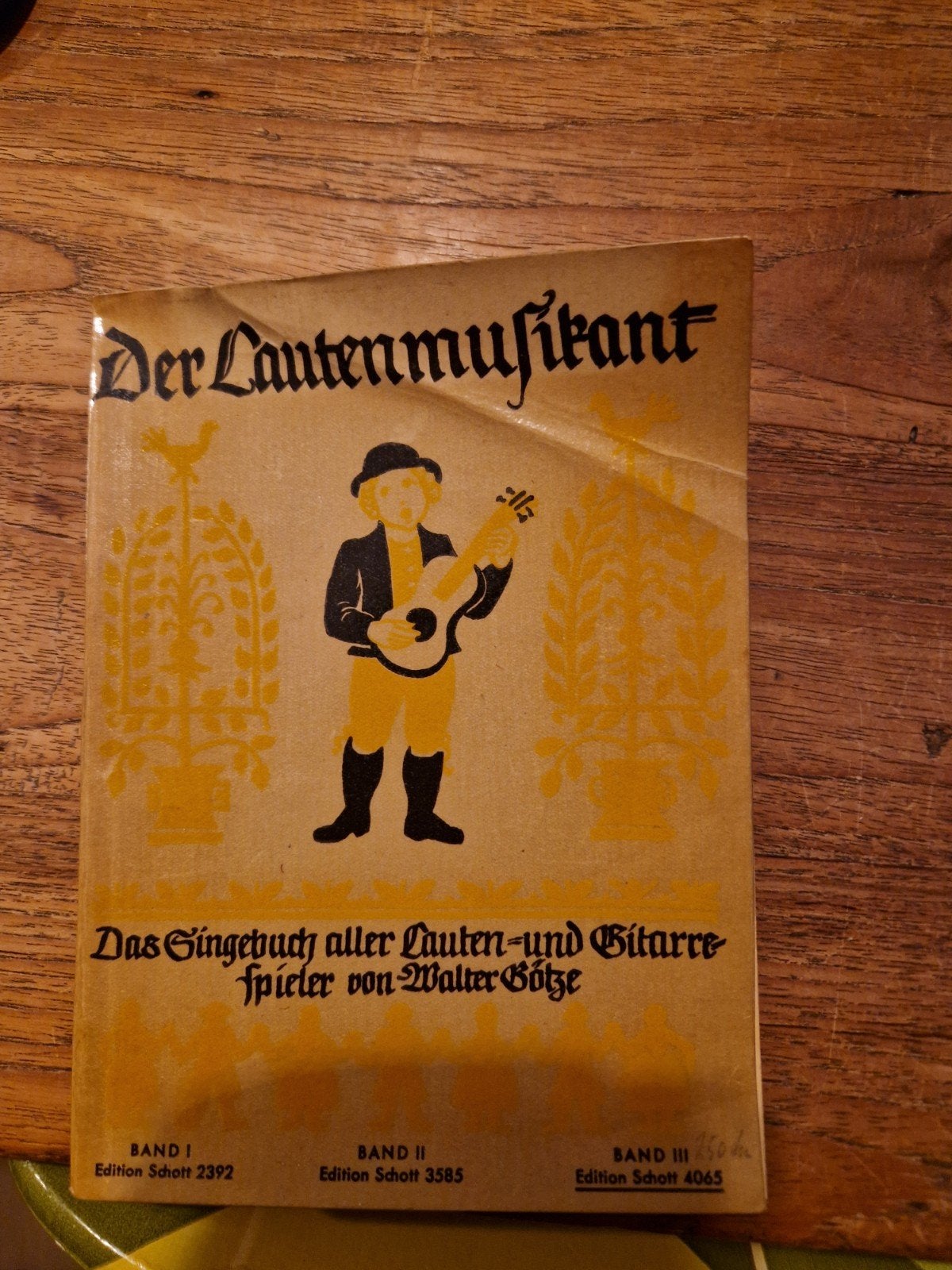 Der Lautenmusikant - Band III - Walter Götze (Oud/Gitaar), Gebruikt, Wereldmuziek, Ophalen of Verzenden, Thema