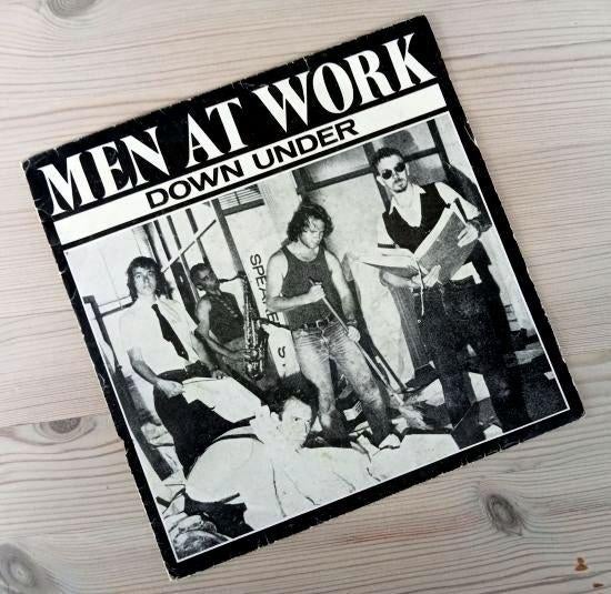 Man at work: Down under., Cd's en Dvd's, Vinyl Singles, Ophalen of Verzenden, Gebruikt, Pop