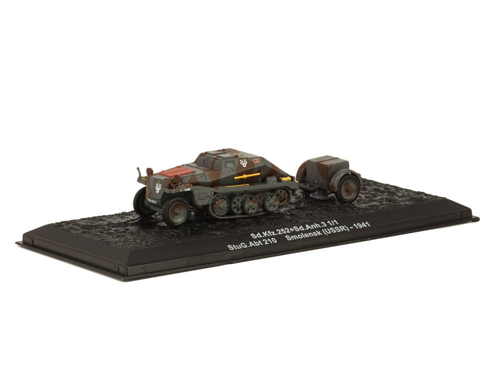 Sd Kfz 252 Half-track Ah 31/1 trailer StuG Abt 210 Smolensk, Dak Mantova Via Martiri di Belfiore 4 info@dakmantova.com, Schaalmodel