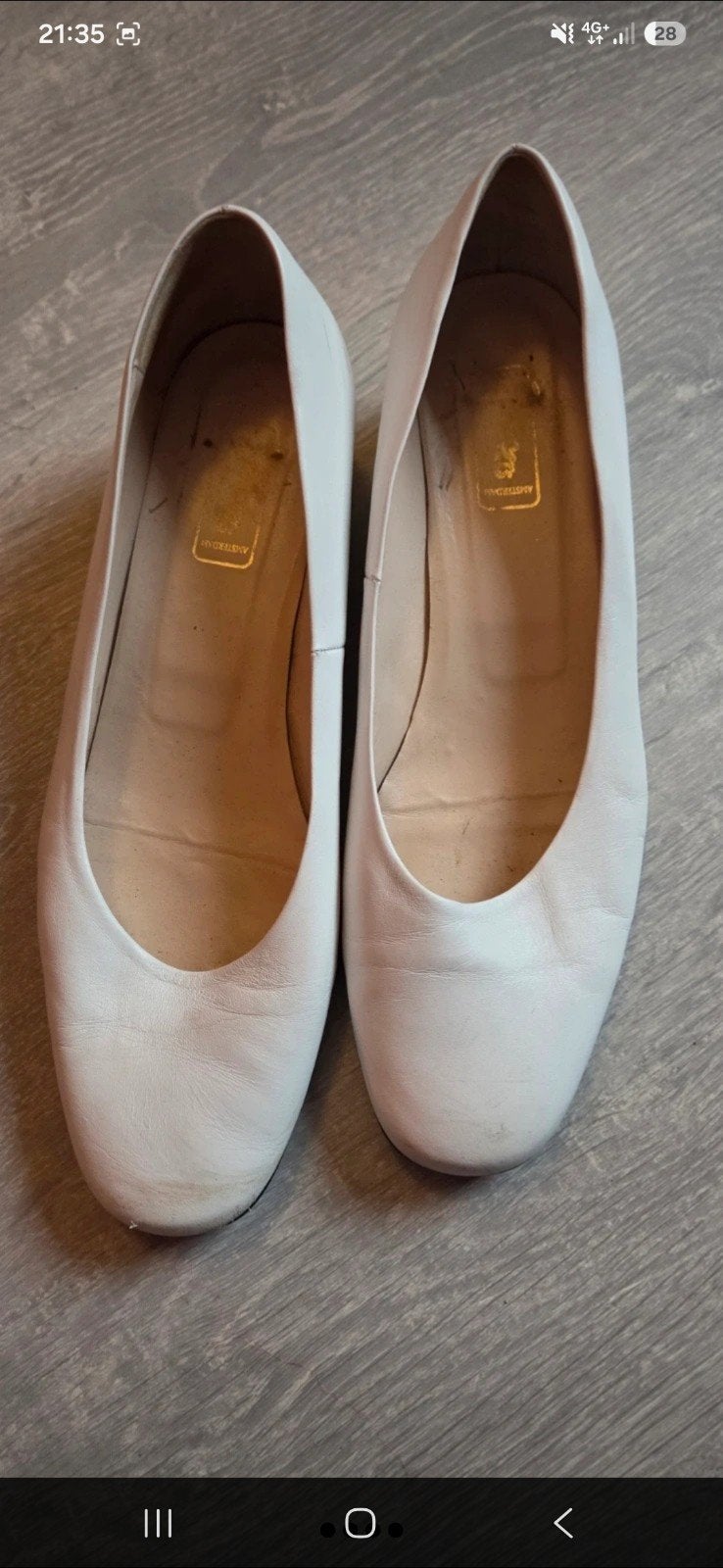 bruidsschoenen maat 44, Ophalen of Verzenden, Gedragen, Wit, Schoenen