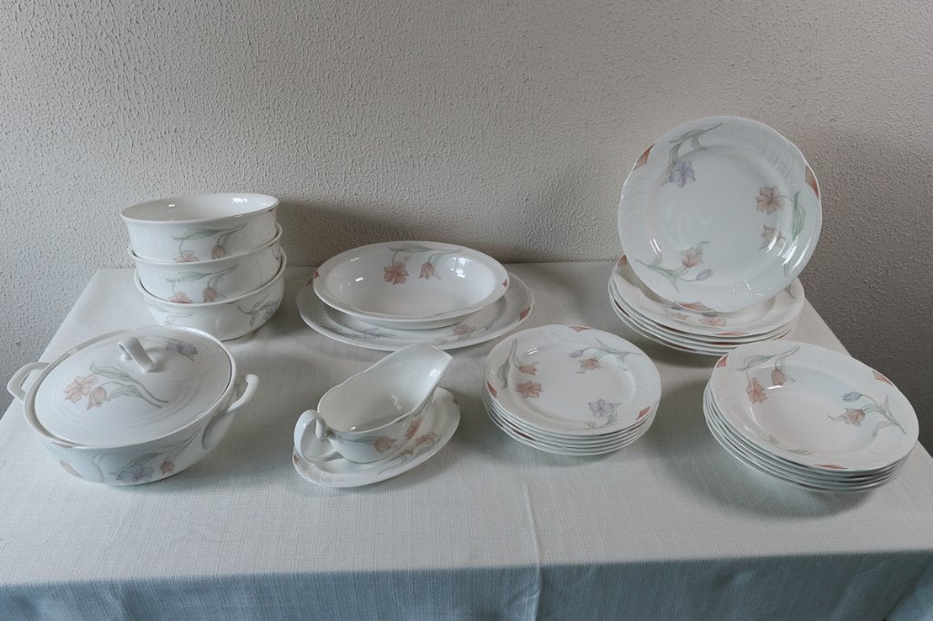 servies Royal Albert - Bone China-Horizons-1986, Ophalen, Vintage, Nieuw, Royal Albert
