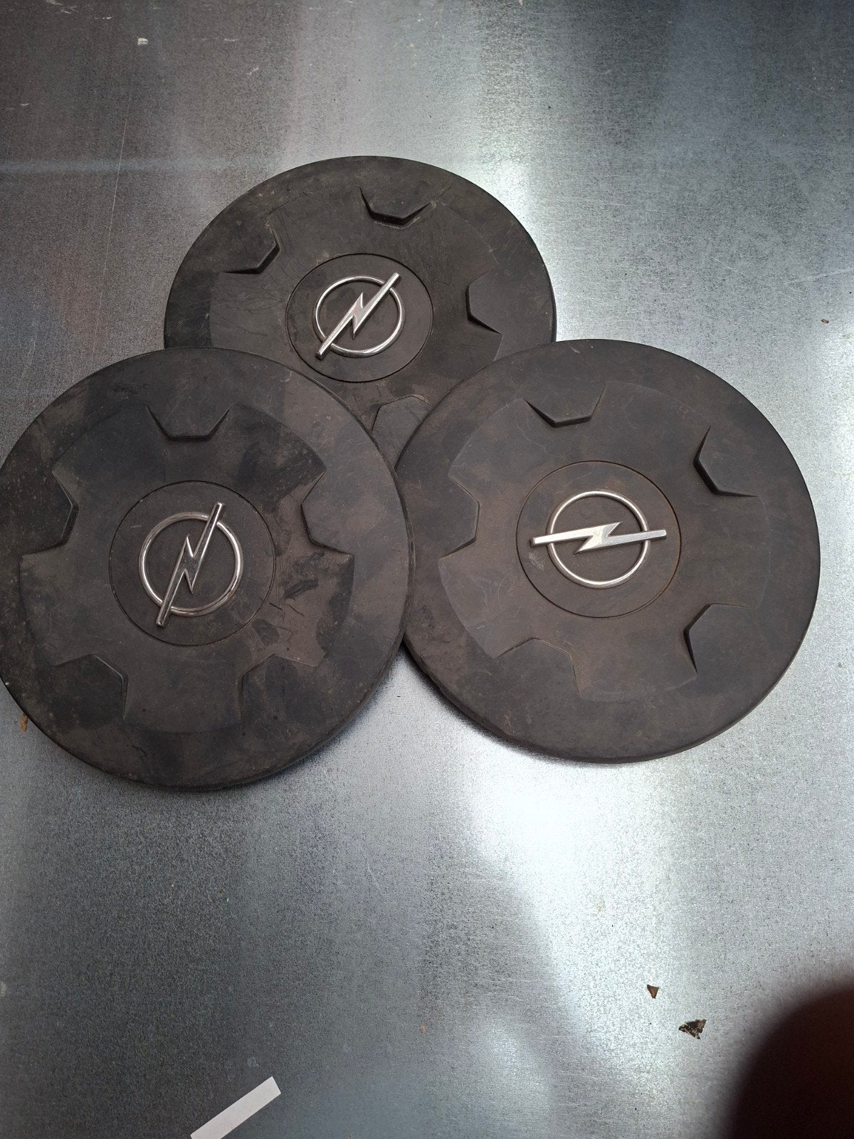Wieldoppen opel 3 stuks, Ophalen of Verzenden